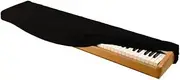 On-Stage Keyboard Dust Cover for 88 Key Keyboards, Black