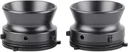 XIASABA 1 Pair Nab Hub Adapters Professional Polished Aluminum Alloy 10 Inch Opener for Studer ReVox Akai Teac Silver Exquisite Design High Performance Universal Loading Device to (Gray)