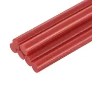 Mini Hot Glue Sticks for Glue Gun 0.43-inch x 4-inch Red 6pcs