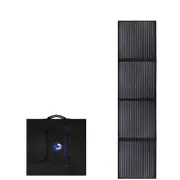SARONIC Solar Blanket 400W Mono Mat 12V Folding Panel Kit 5M Cable USB Regulator