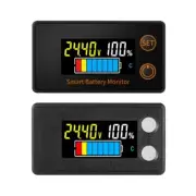 DC7-100V Car Battery Capacity Tester Monitors LED Display Waterproof Battery