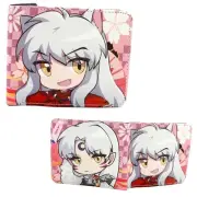 New Chibi Inuyasha & Sesshomaru INUYASHA BiFold Wallet Sengoku Otogizoshi