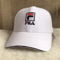 在飛比找蝦皮購物優惠-潮流 斐樂 FILA  平沿帽 帽子 鴨舌帽 刺繡 防曬帽 