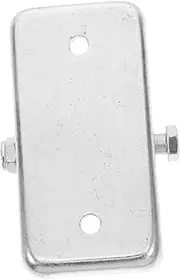 Trailer Jack Bottom Plate Trailer Jack Block Galvanized Iron Silver