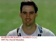 Martin Bicknell Surrey CCC Old Player Cricket Photo 1