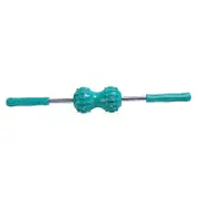 Multifunctional Magnetic Massage Roller Muscle Relief Pinching Massage Roller for Back Shoulder Green