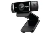 Logitech C922 Pro Stream Full HD Webcam 30fps at 1080p Autofocus Light Correction 2 Stereo Microphones 78 degree FoV 3mths XSplit License ( 960-001091