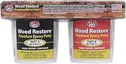 J-B Weld 40006 Wood Restore Premium Epoxy Putty Kit - 32 oz.