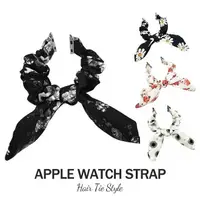 在飛比找樂天市場購物網優惠-【超取免運】蘋果髮圈錶帶 Apple Watch Serie