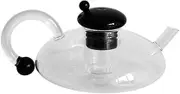 Teapot for Coffee and Tea Glass Coffee Kettle Easy to Use Handle Borosilicate Glass Sturdy and Heat Insulati