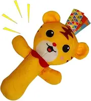 Soft Animal Rattles, Plush Animal Rattles - Plush Hand Rattles for Kids, Portable Development Toy, Soft Toys to Develop Cognitive Ability