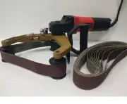 Pipe Tube Polisher Sander 180 Aluminum Oxide Zirconia Grinding Sanding Belt disc