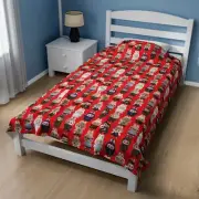 Labubu Velveteen Plush Blanket