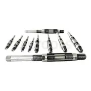 New Adjustable Hand Reamer 10 Pcs H1 to H10 Sizes (15/16-1-1/16) AU ACTOOLS