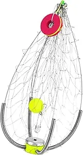 Crab Cages - Automatic Folding Crab Cages Reusable Fishing Net | Heavy Duty Stainless Steel Crab Trap for Freshwater & Saltwater Fishing, Lobster Fishing Equipment