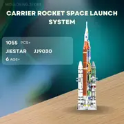 JIESTAR JJ9030 Carrier Rocket Space Launch System with 1055 Pieces