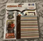 We R Memory Keepers Mini Album Kit TRAVEL 4" x 4" Ring Bound