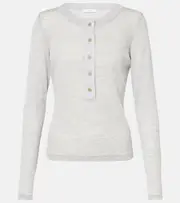 [Vince] Vince Henley wool top AU 6 grey
