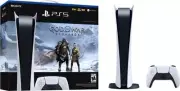 Sony PlayStation 5 PS5 Digital Edition Console+God of War Ragnarök Game Bundle