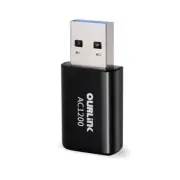1200Mbps USB Wireless Adapter WiFi Network ac1200 LAN Card 802.11ac & 3D Antenna