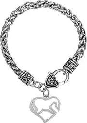 Infinity Collection Horse Jewelry- Beautiful Charm Bracelet