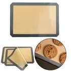 Silicone Baking Mat Fibreglass Non-Stick Reusable Oven Sheet Liner for Baking