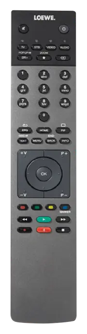 Loewe Remote Control For Bild5, Bild7, Bild9