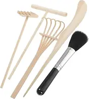UPKOCH 1Set Miniature Sand Rake Zen Garden Tools for Sand Art and Crafts Compact Rakes for DIY Desk Decorations for Relaxation and