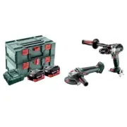 Metabo AU68204550 18V 5.5Ah LiHD Lithium-Ion Brushless Cordless Hammer Drill/Dri