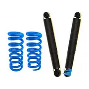 Rear Sachs Max Shocks Lovells Raised HD Springs for Mitsubishi Challenger K96