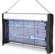 Electric Fly Zapper, Mosquito Bug Zapper Indoor Outdoor with Removable Tray, USB Charging Flying Insect Killer, Mosquito Repellent for Outdoor Living Room Kitchen Courtyard