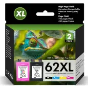 62 XL XXL Ink Cartridge 62 Ink for HP 62XL Envy 7640 5540 5640 5660 5740 Printer