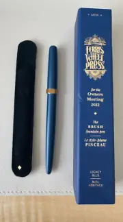 Ferris Wheel Press Satin Brush Pen - Legacy Blue