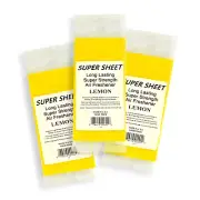 Jenray Super Sheet Small (7.5"x3.75") Under Seat Car Air Freshener, 3PK (Lemon)