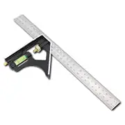 30cm Handy Hardware® Spirit Level & Scriber Tri-Square Adjustable