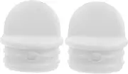 Outanaya 2Pcs Small Sealing Water Stopper for Mop Bucket Easy Install Rubber Plug Practical Drain Outlet Accessory for Home Cleaning Fits Standard Mop Buckets Convenient Water Control