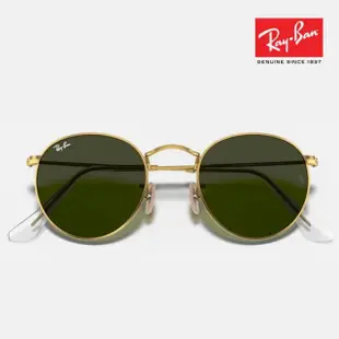 【RayBan 雷朋】經典圓形太陽眼鏡(RB3447-001 50mm 53mm)