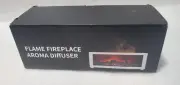 A4 Fireplace Flame Humidifier Colorful Light Flame Essential Diffuser Mute Work