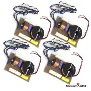 4PACK LX-218 2Way 1.6Khz High Power Passive Speaker Crossover Driver Attn EQ