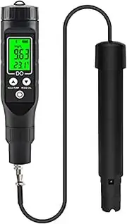 Atelierate Smart Bluetooth Dissolved Oxygen Meter Oxygen Meter 0.0-30Mg/L Dissolved Oxygen Meter Range,Dissolved Oxygen Test Kit