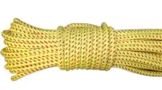 3/8" (9.5mm) x 190' Water Rescue Rope, Throw Line, Braided Floating Tow Rope