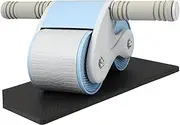 POPETPOP Anti-slip Ab Roller Automatic Rebound Wheel Abdominal Workout Tool Fitness Roller Random Color