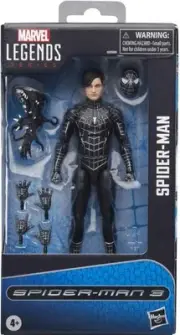 Marvel Legends Spider-Man 3 Symbiote Spider-Man (Tobey McGuire)