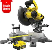 V20 18V Cordless Mitre Saw Kit with Battery and Charger Precision Cutting