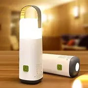 BEYONDOP LED Camping Lantern Light, Rechargeable Camping Light with 2 Light Modes Lantern, Outdoor Camping Accessories Flashlight, Tent Lights for Power Outage Camping Emergency Hurricane Lantern