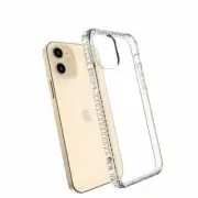 For Apple iPhone 12 AMZER Shockproof Hybrid Bumper Protective Clear Case Cover