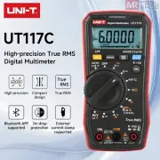 UNI-T UT117C TRMS Multimeter Bluetooth Digital 60000Bit AC DC Tester NCV LPF LoZ