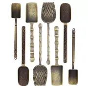 Coffee Scoop Alloy Retro Tea Scoop For Loose Tea Vintage Measuring Spoons Hom...