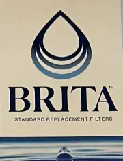 BRITA STANDARD REPLACEMENT FILTERS.3 COUNTS.NEW IN BOX.