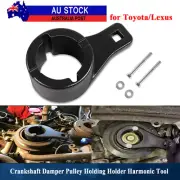 Harmonic Damper Pulley Holding Tool Set Crankshaft Crank Holder for Toyota Lexus